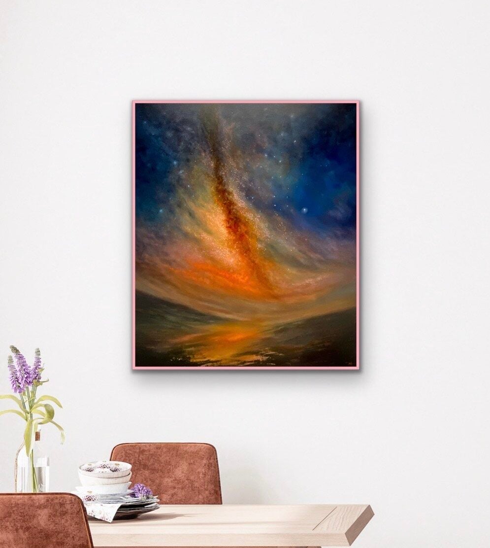 Ad Astra Oil Painting
