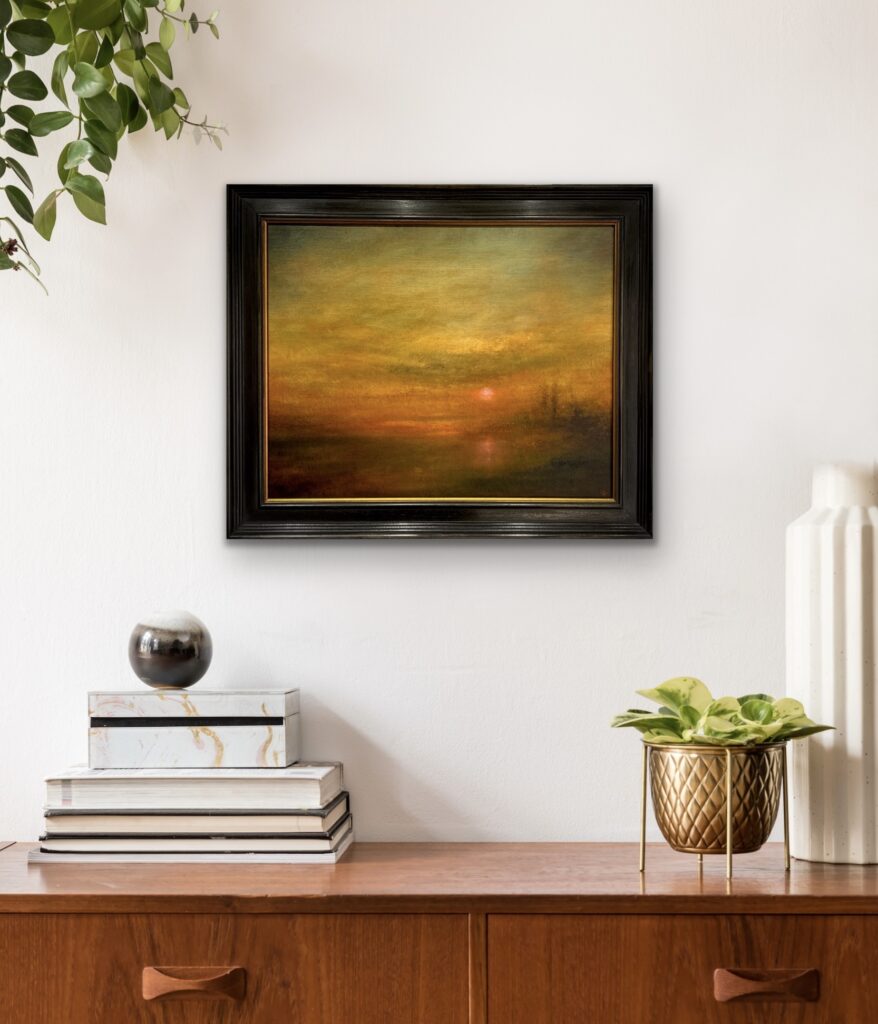 Moment Of Stillness oil painting Nial Adams