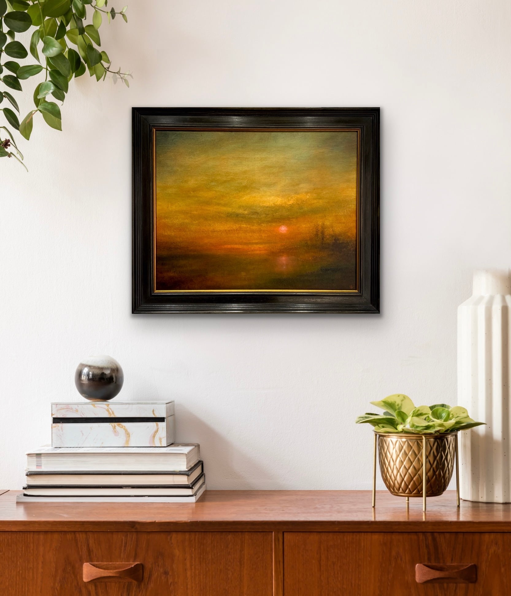 Moment Of Stillness oil painting Nial Adams