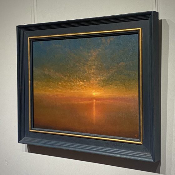 Evening Embers Painted by Nial Adams